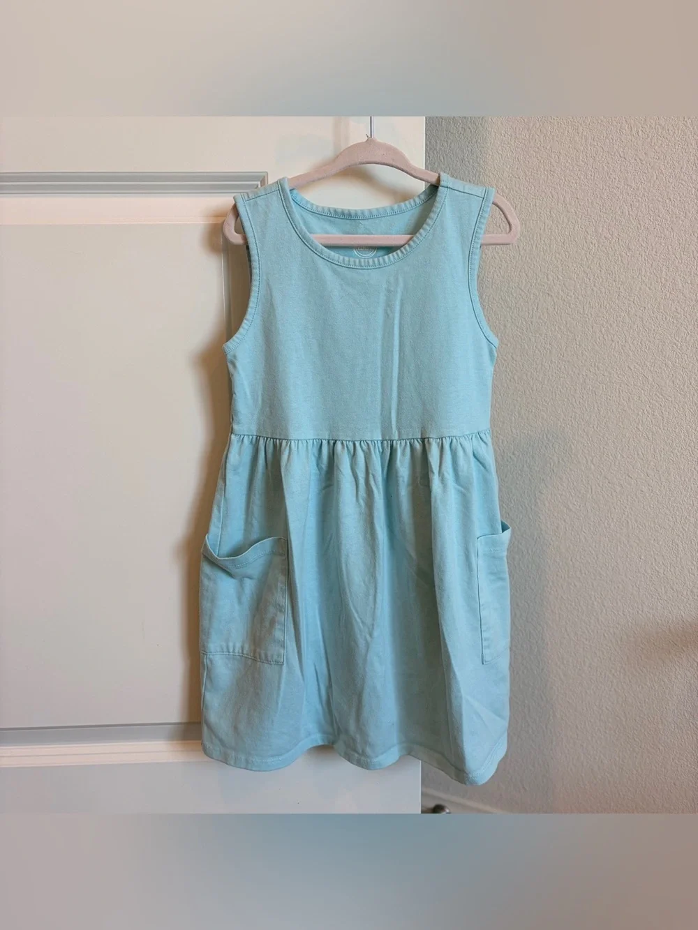 Wonder Nation little girls blue dress